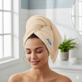 Serviette cheveux en microfibre | Novaraparis